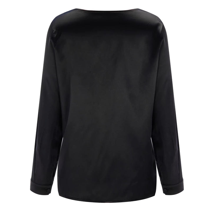 Women's Long Sleeve Tops with V-Neck | Work