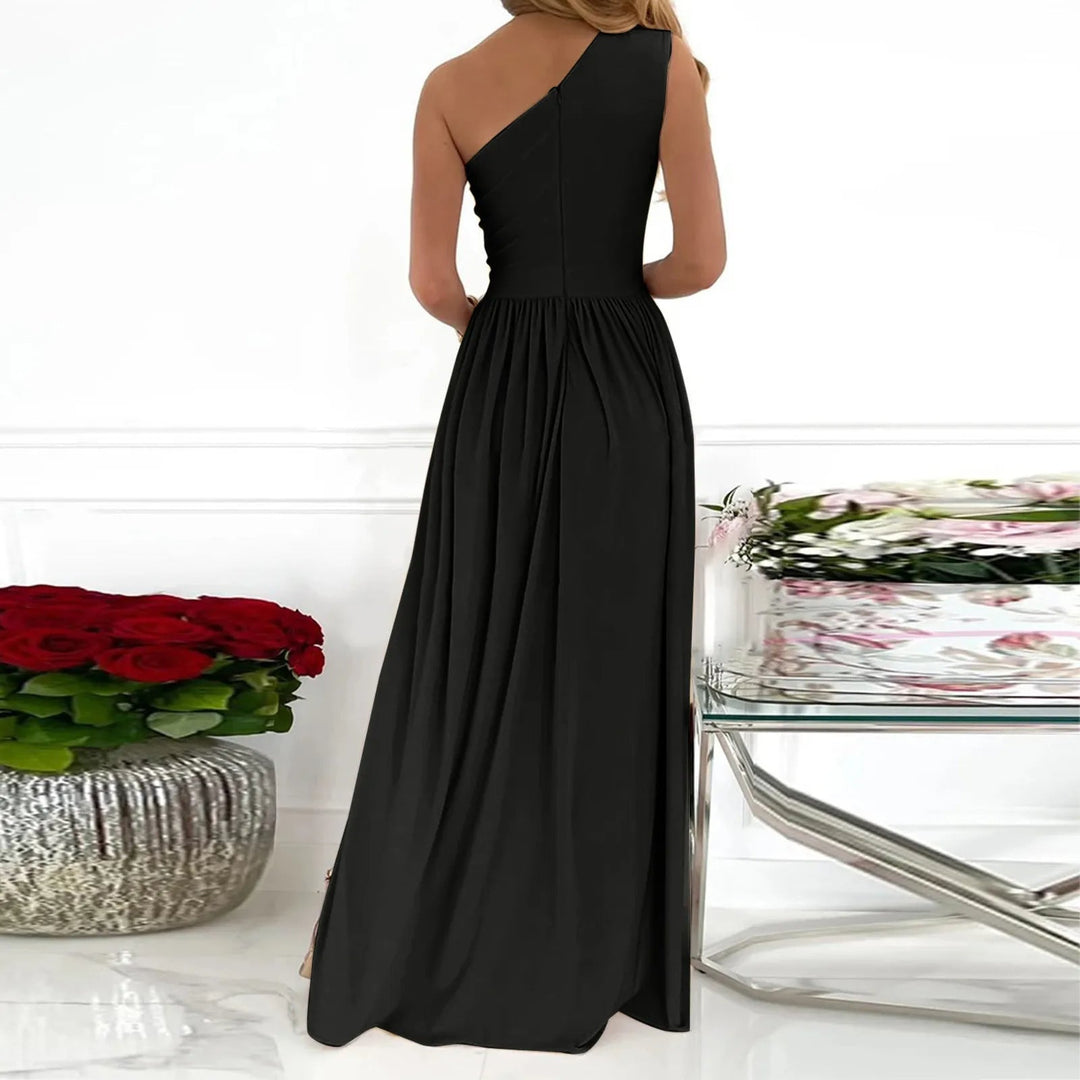 Women's Maxi Dress One Shoulder | Split
