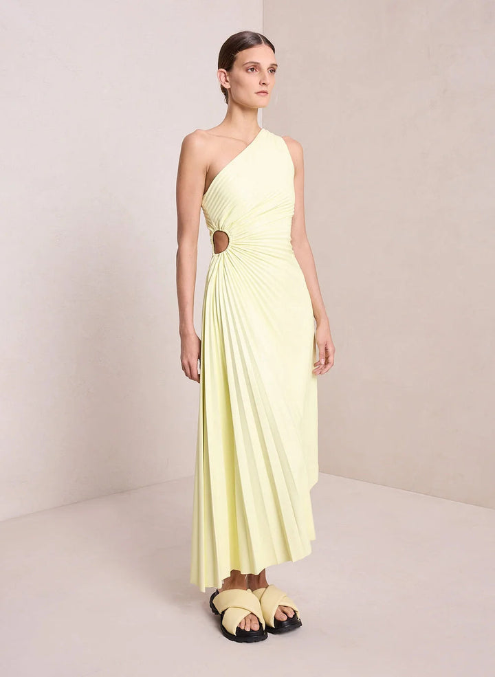 Women's Maxi Dress with Cutout | One Shoulder