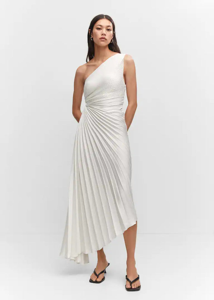 Women's Maxi Dress with Cutout | One Shoulder