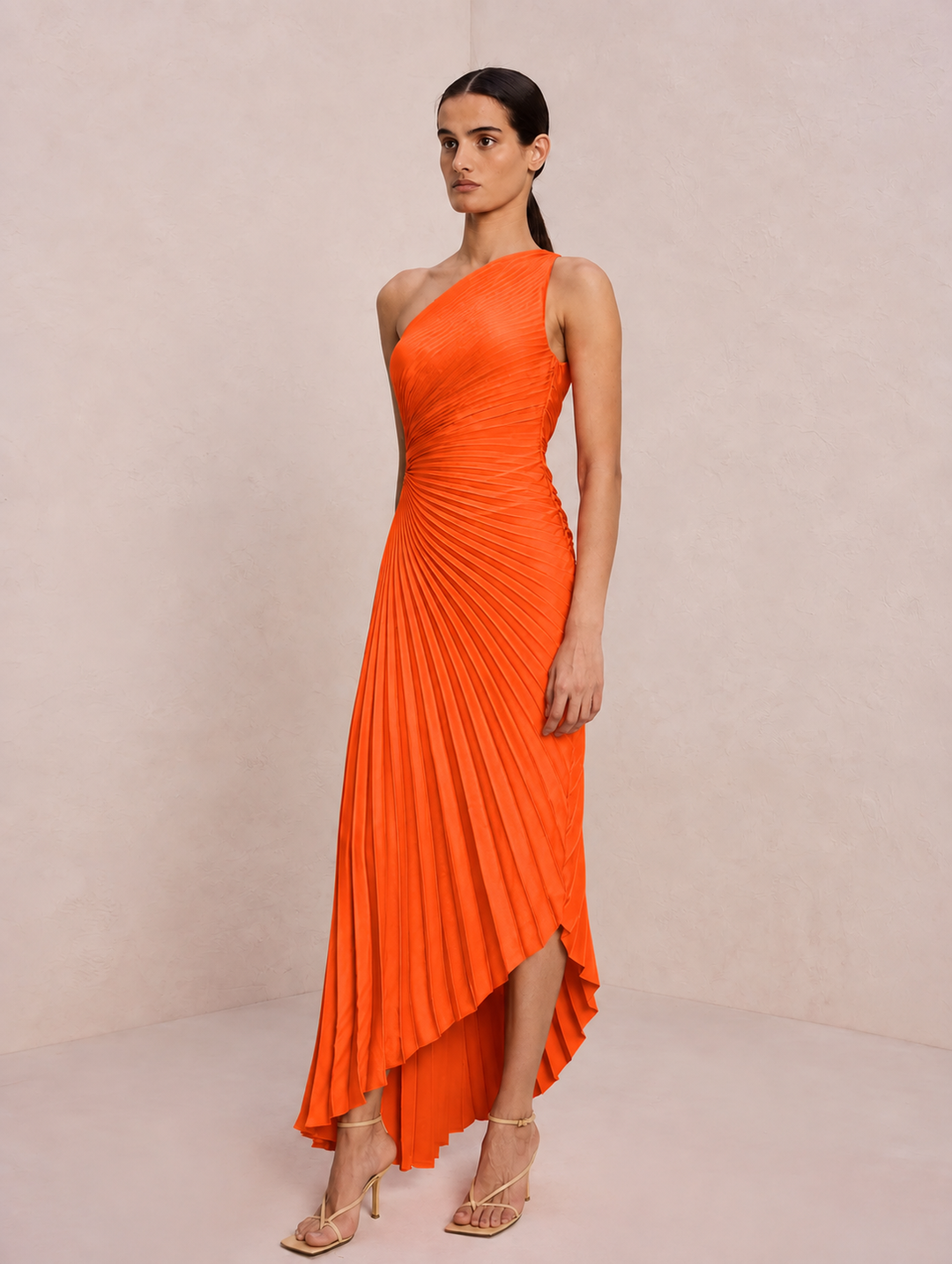 Women's Maxi Dress with Cutout | One Shoulder