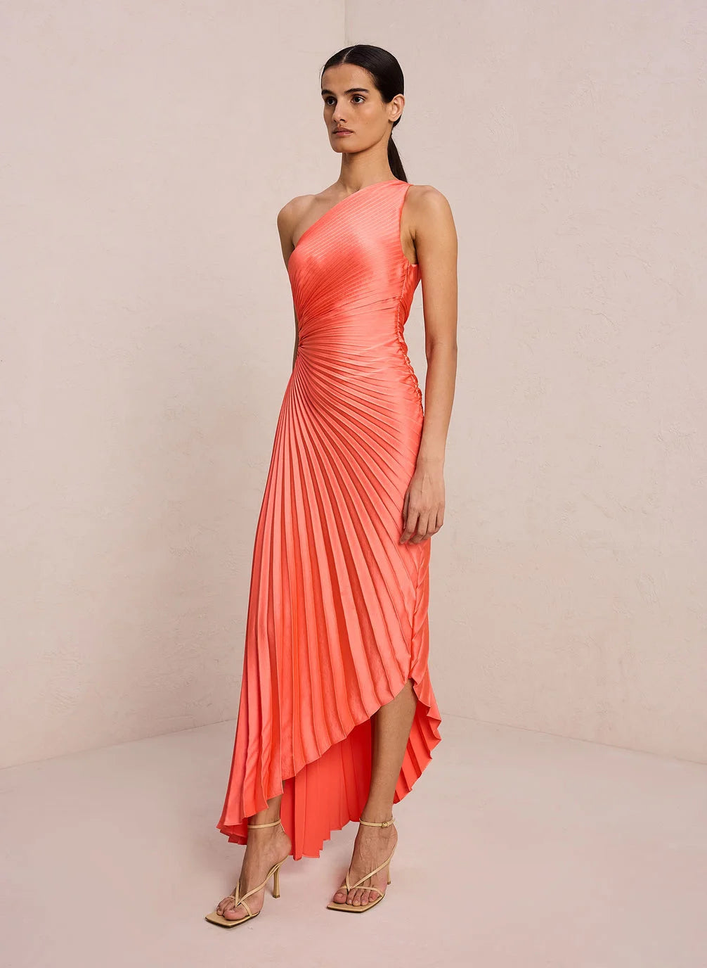 Women's Maxi Dress with Cutout | One Shoulder