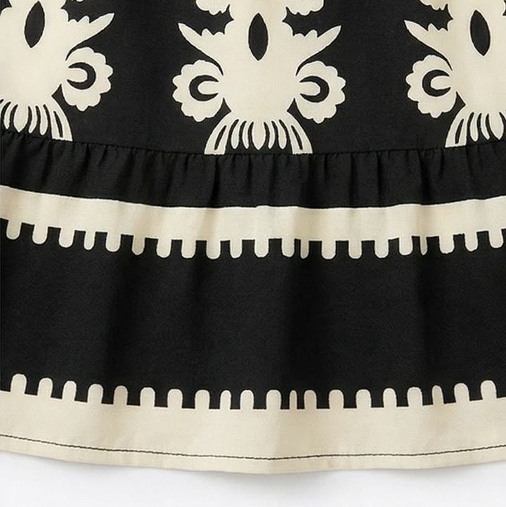 Women's Maxi Dress with Flutter Sleeve | Boho