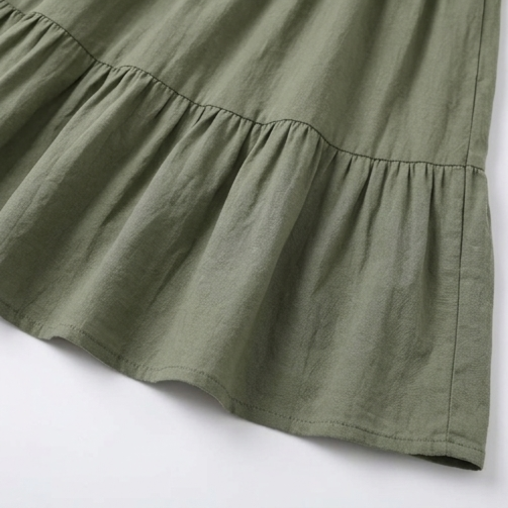 Women's Maxi Dress with Halter Neck | Tiered