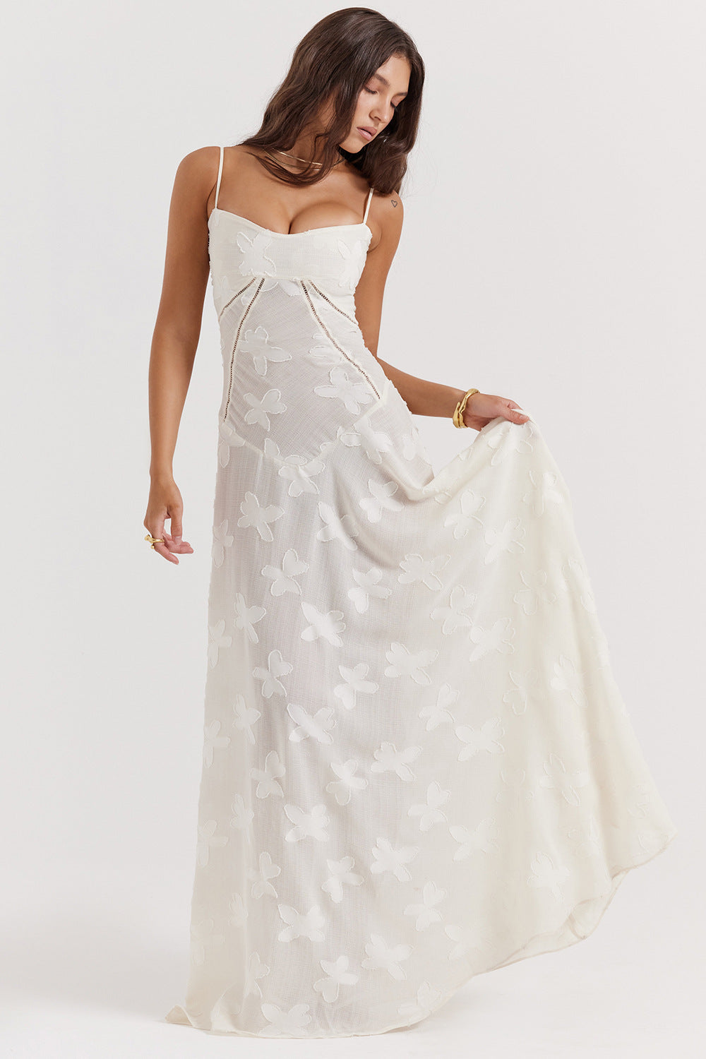 Women's Maxi Dress with Spaghetti Strap | Slip Style