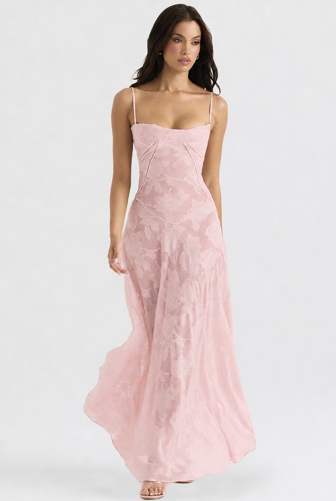 Women's Maxi Dress with Spaghetti Strap | Slip Style
