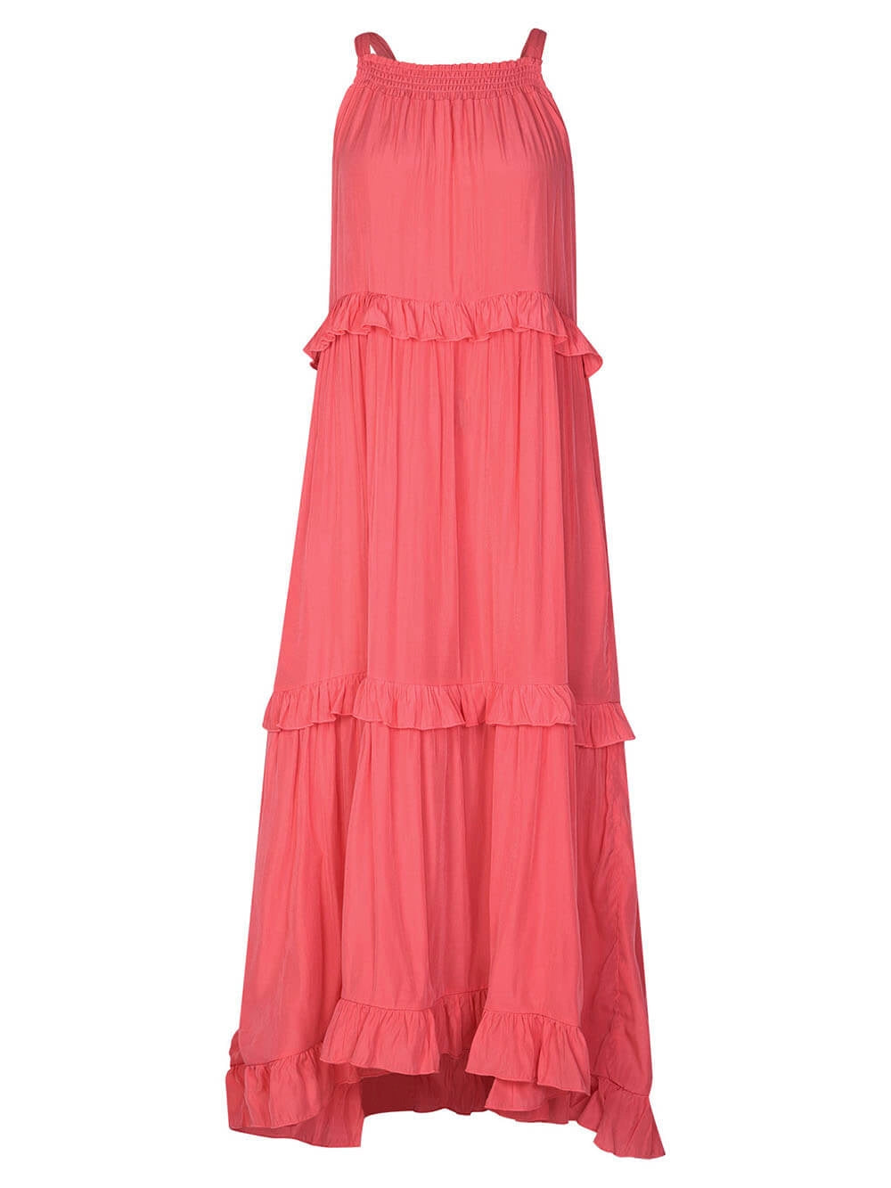 Women's Maxi Sundress with Ruffle Tiers | Boho