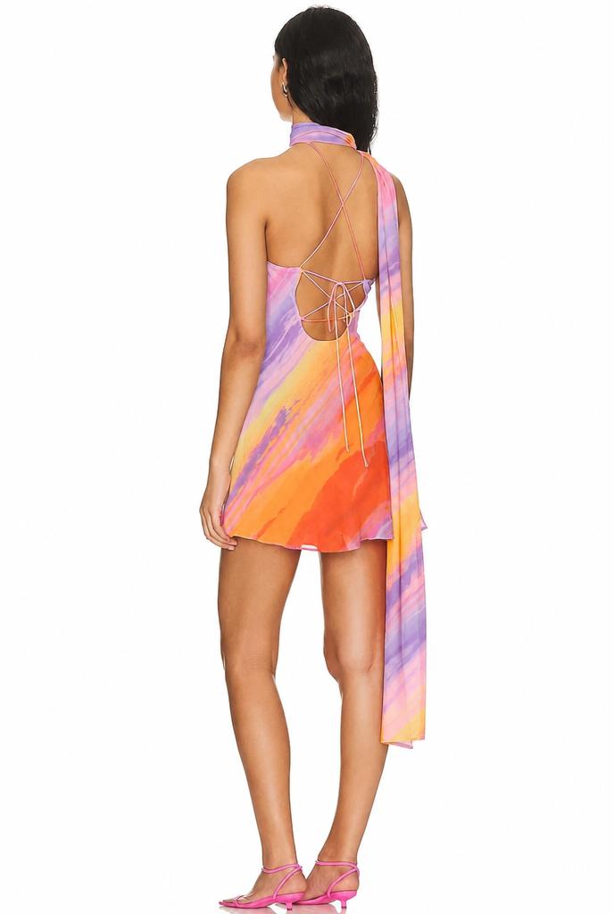 Women's Mini Cocktail Dress One Shoulder | Party