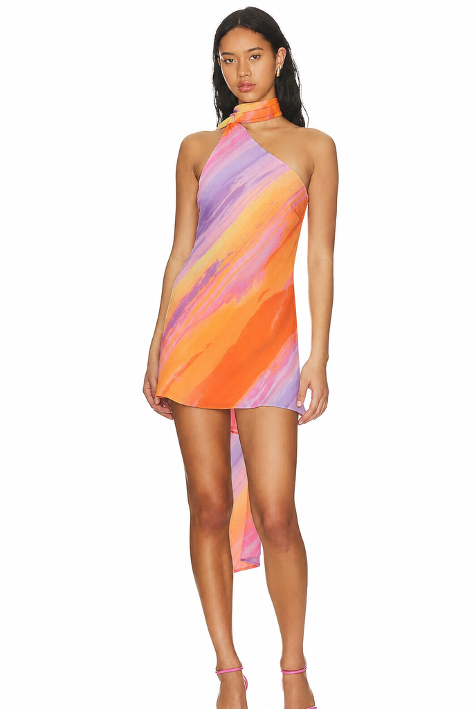 Women's Mini Cocktail Dress One Shoulder | Party