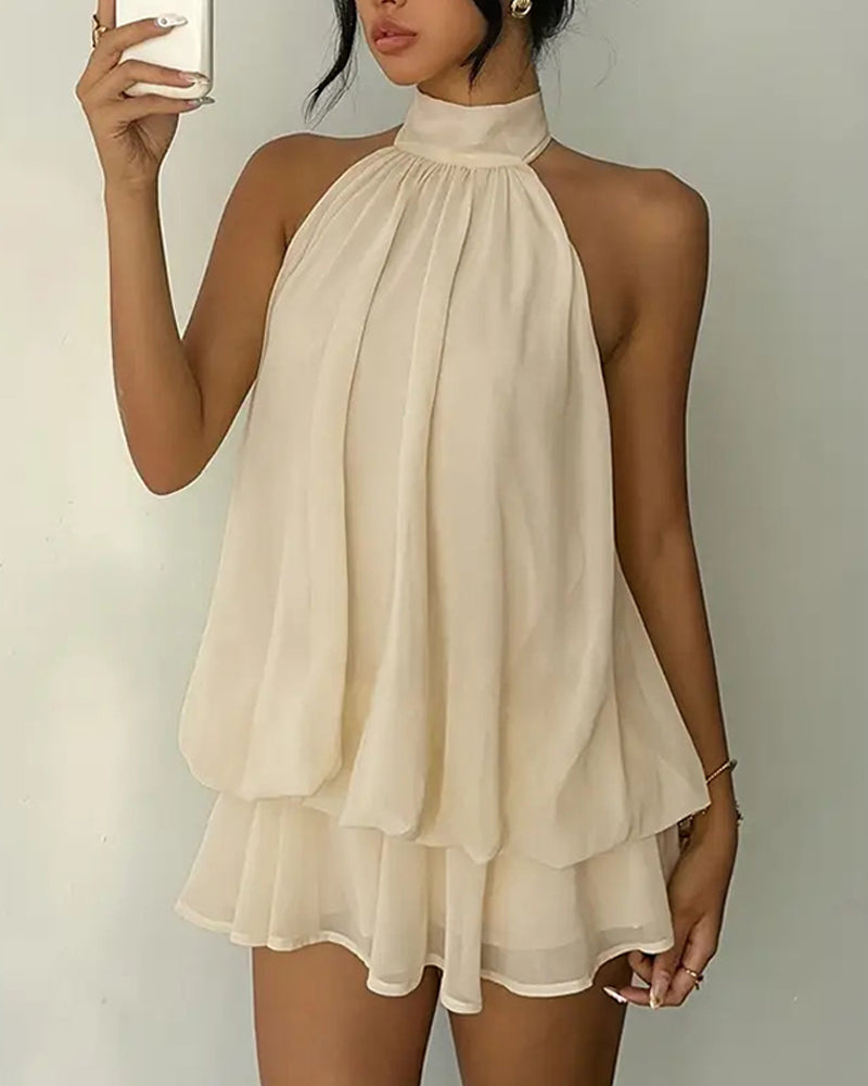 Women's Mini Dress with Halter Neck | Party