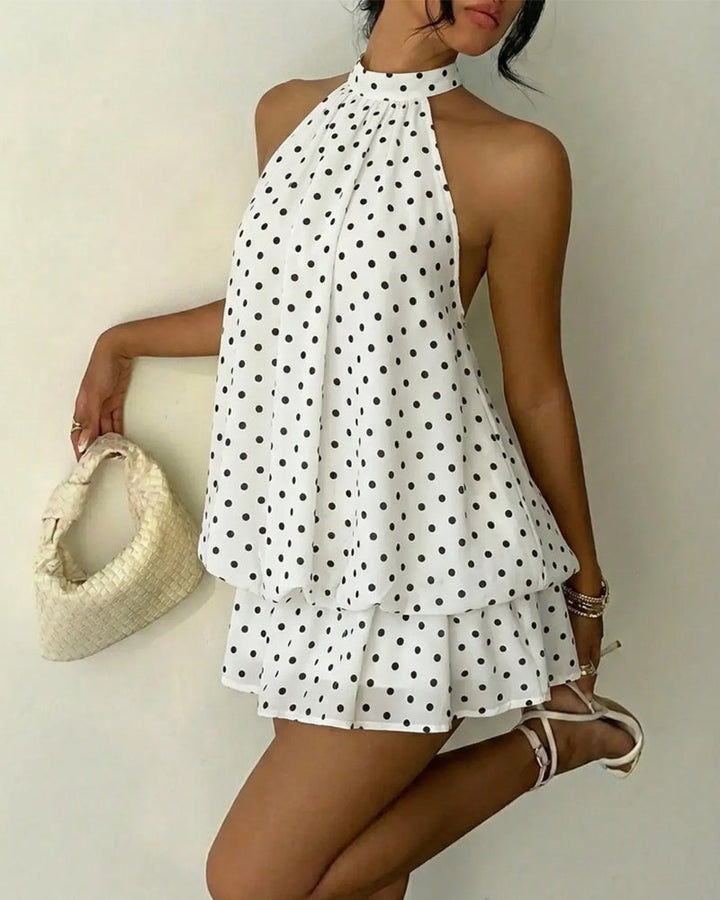 Women's Mini Dress with Halter Neck | Party