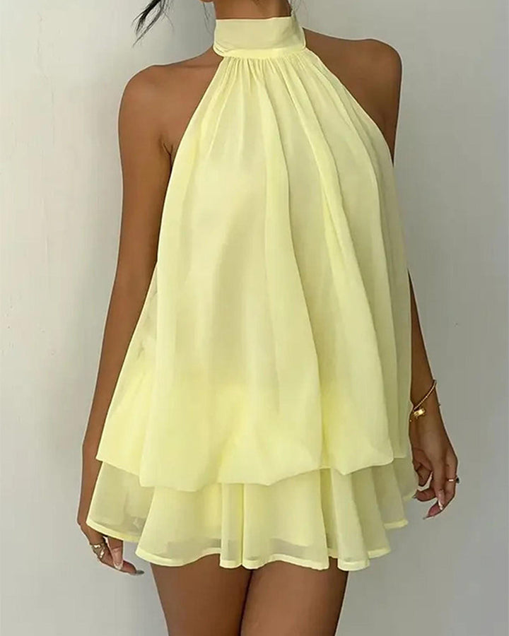 Women's Mini Dress with Halter Neck | Party