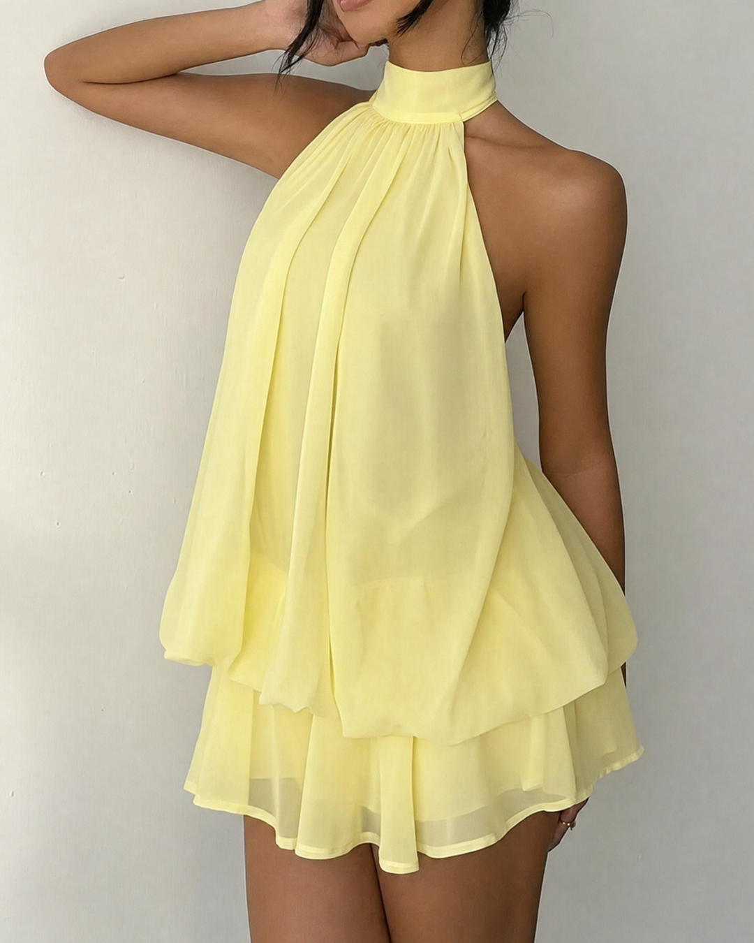 Women's Mini Dress with Halter Neck | Party