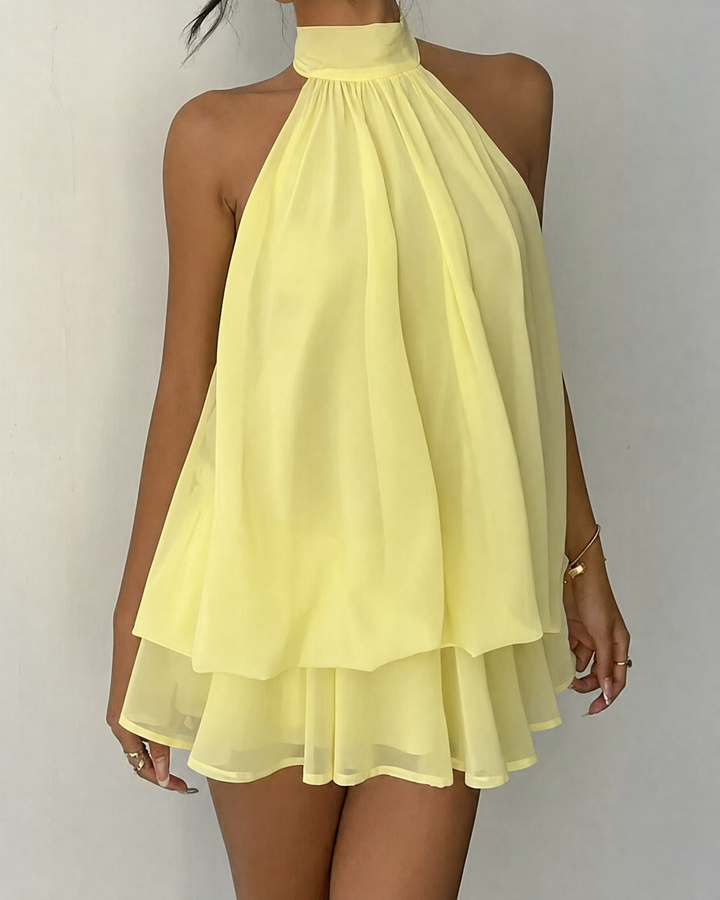 Women's Mini Dress with Halter Neck | Party