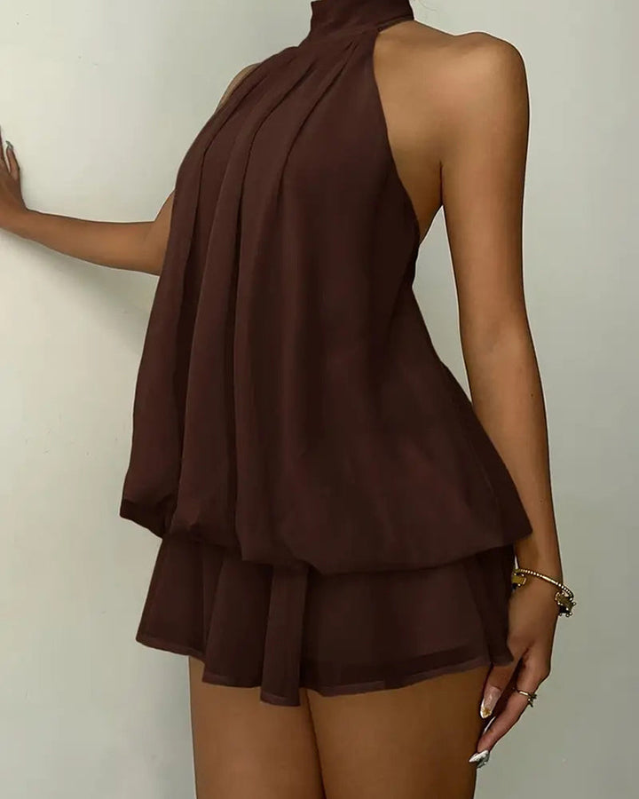 Women's Mini Dress with Halter Neck | Party