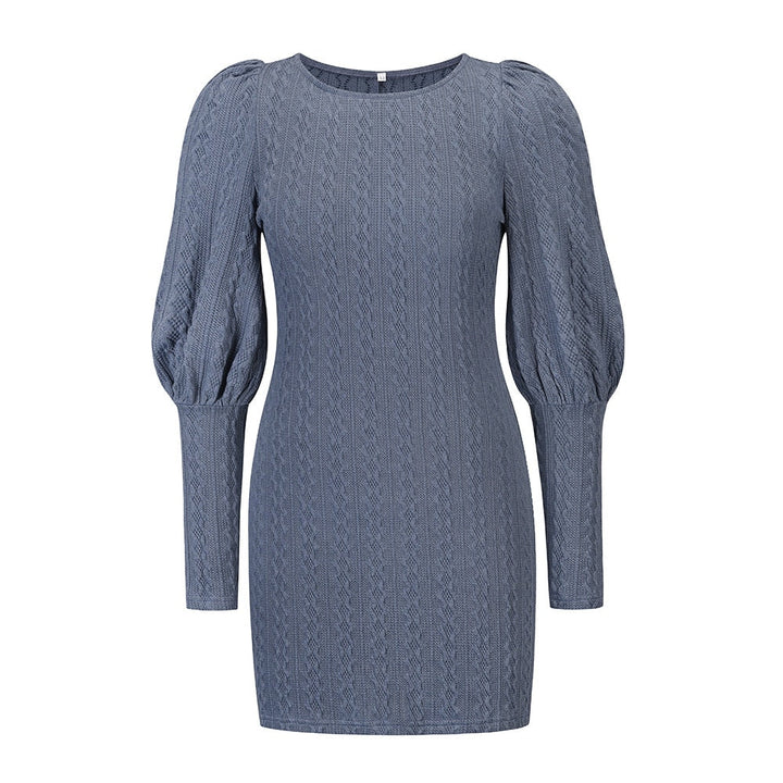 Women's Mini Dress with Puff Sleeves | Bodycon