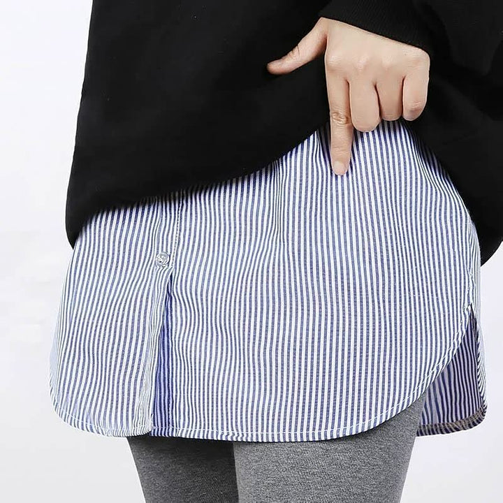 Women's Mini Skirt Fake Hem | Layering Piece