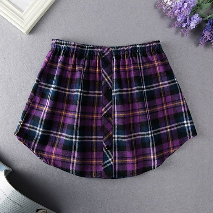 Women's Mini Skirt Fake Hem | Layering Piece