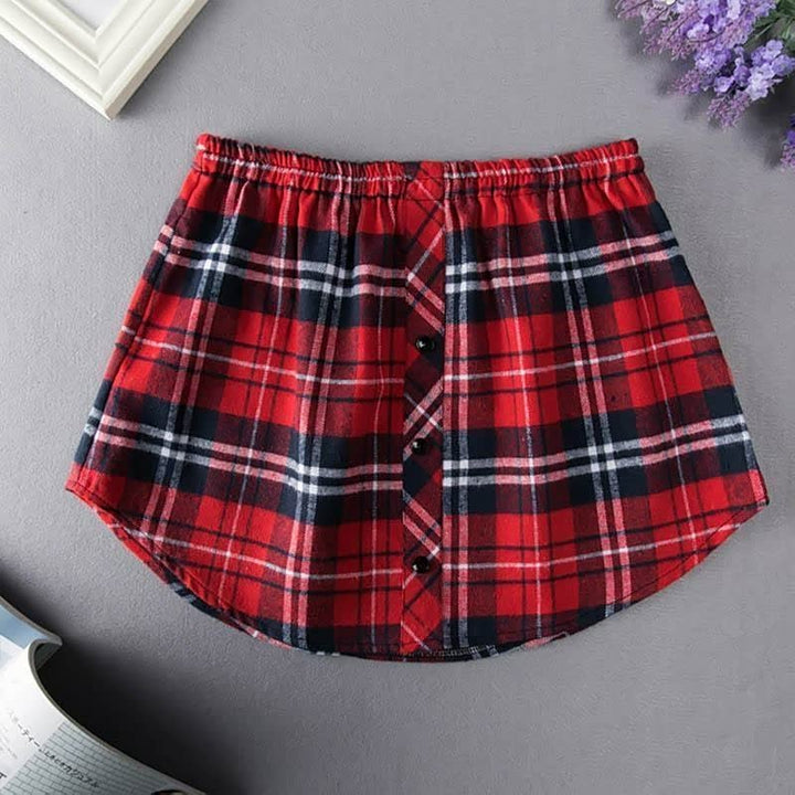 Women's Mini Skirt Fake Hem | Layering Piece