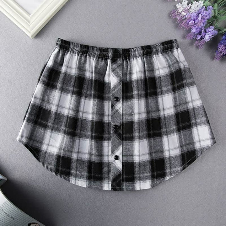 Women's Mini Skirt Fake Hem | Layering Piece