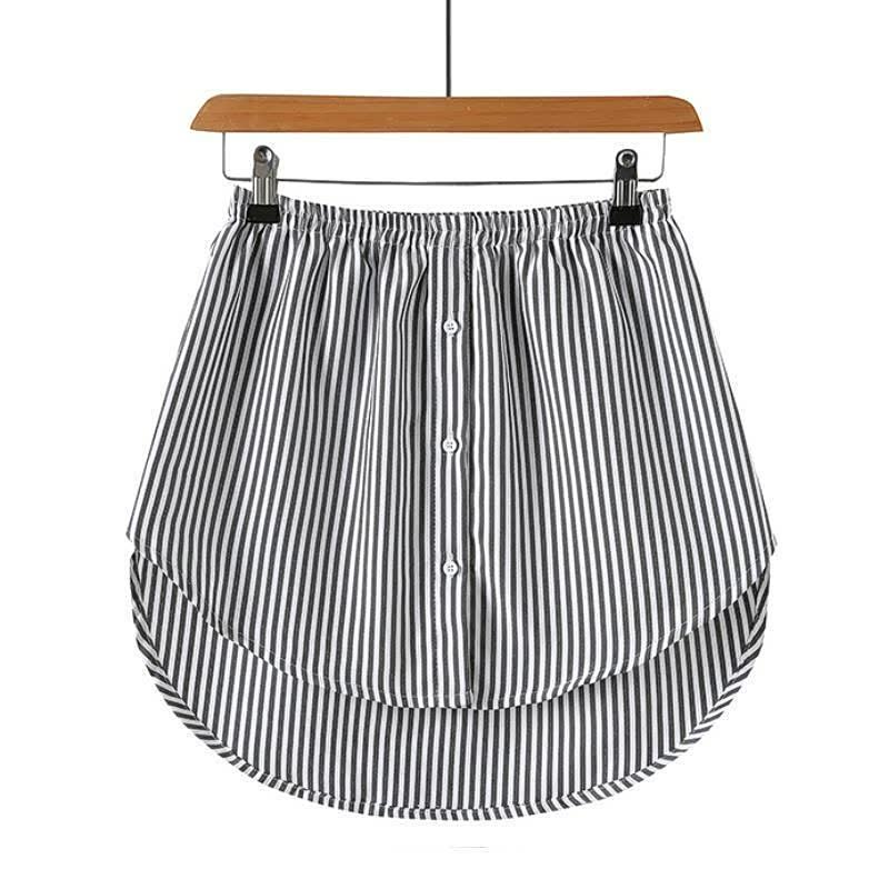 Women's Mini Skirt Fake Hem | Layering Piece
