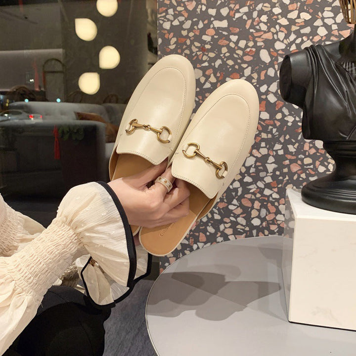 Women's Mules with Round Toe | Slip-On