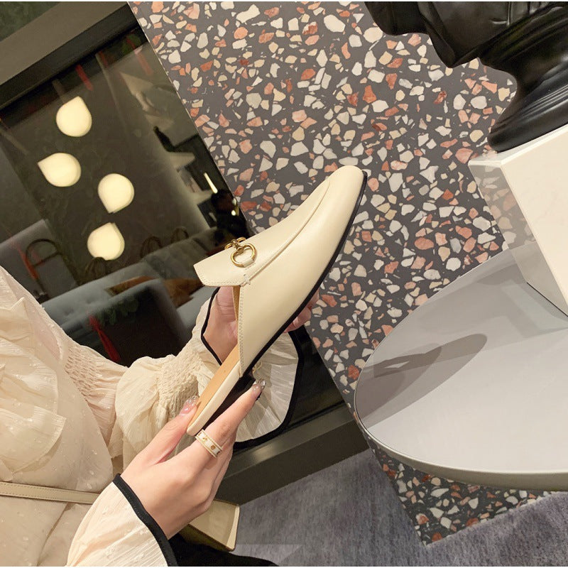 Women's Mules with Round Toe | Slip-On