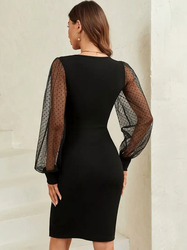 Women’s New Years Eve Dress with Long Sleeves | Mini