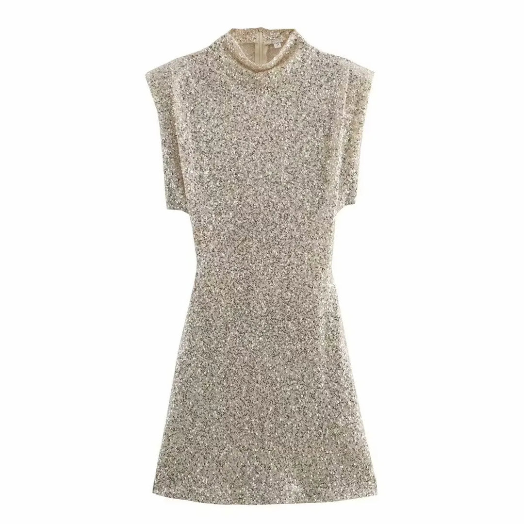 Women’s News Years Outfit Dress with Sequins | Mini