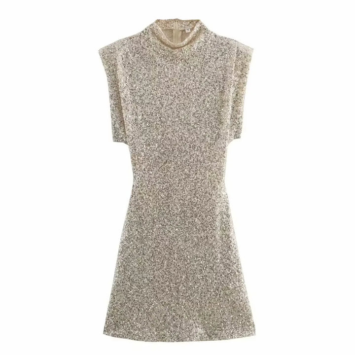 Women’s News Years Outfit Dress with Sequins | Mini