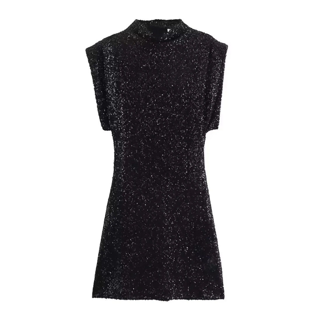Women’s News Years Outfit Dress with Sequins | Mini