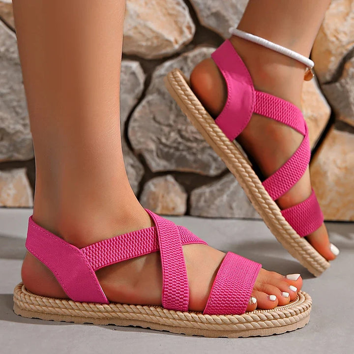 Women's Open Toe Sandals | Criss-Cross