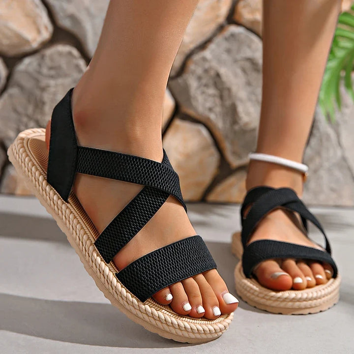 Women's Open Toe Sandals | Criss-Cross