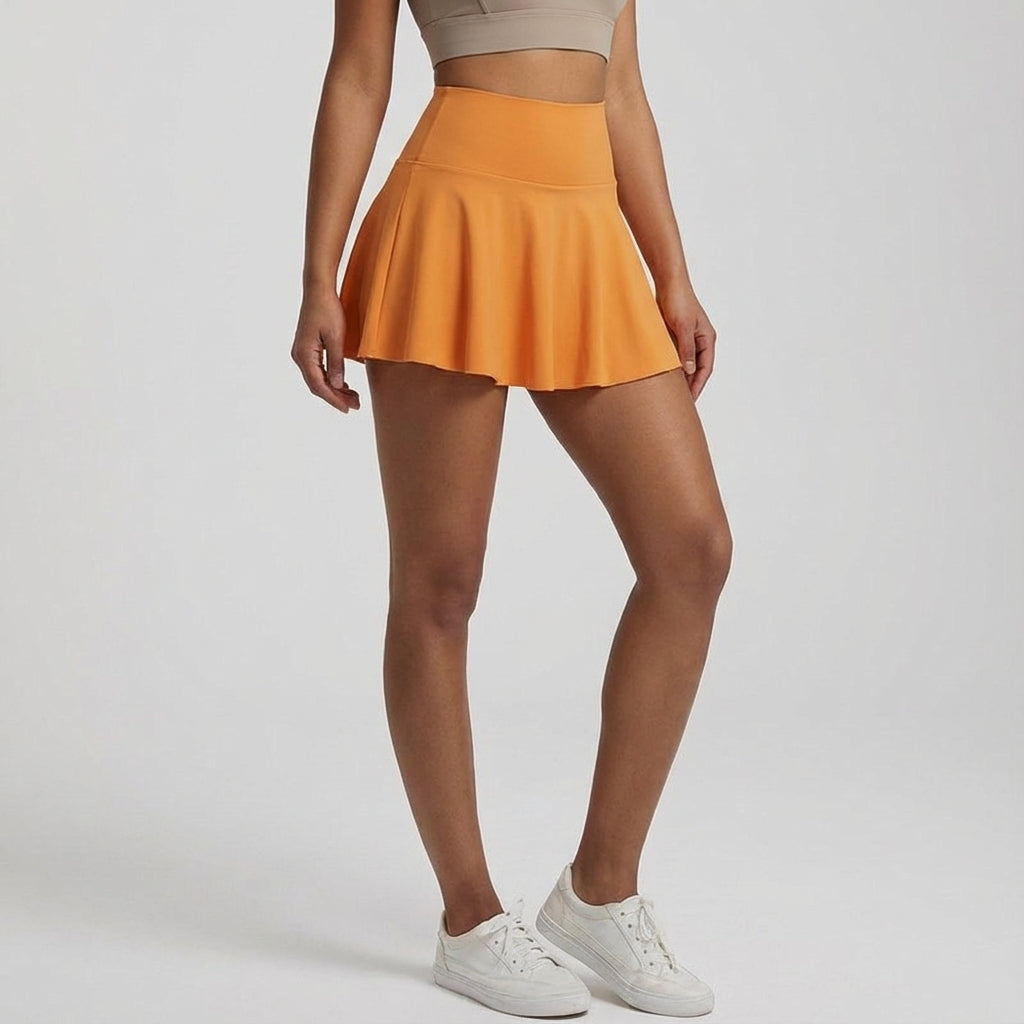 Women's Pleated Tennis Mini Skirt for Sport | High Waist
