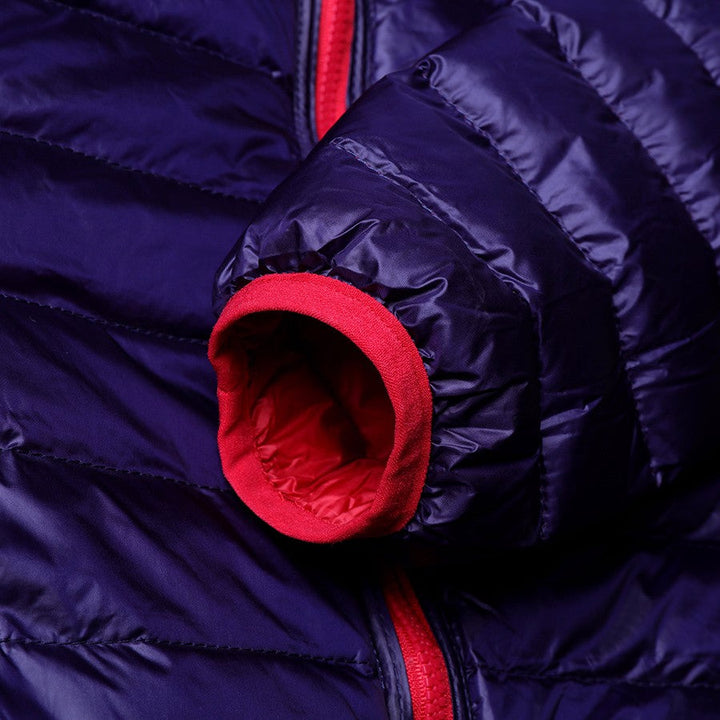Women's Puffer Jacket with Hood | Reversible