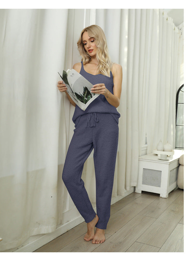 Women’s Pyjama Set with Drawstring Jogger Pants | Cami Top