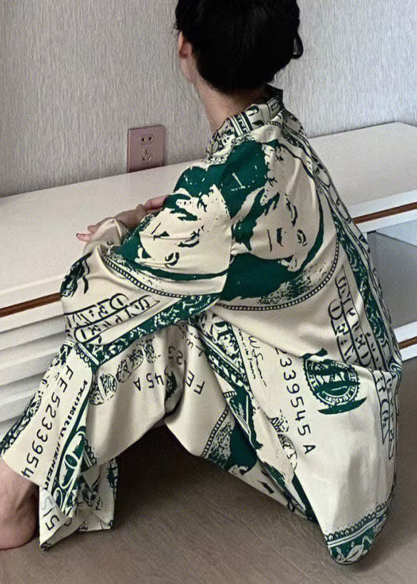 Women's Pyjama Set with Long Sleeve | Graphic Print