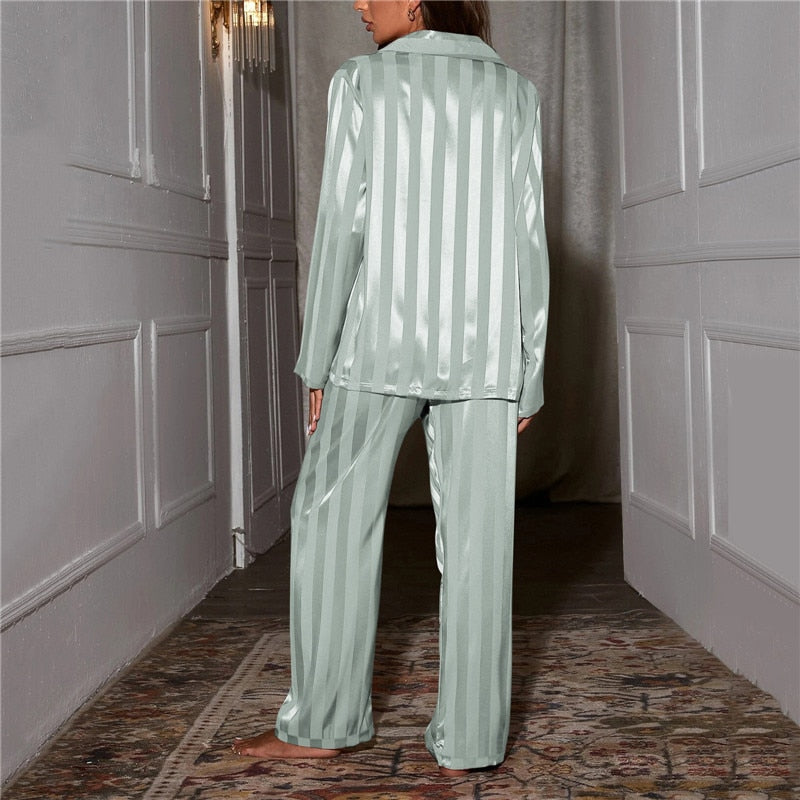 Women's Pyjamas Long Sleeve | Stripe