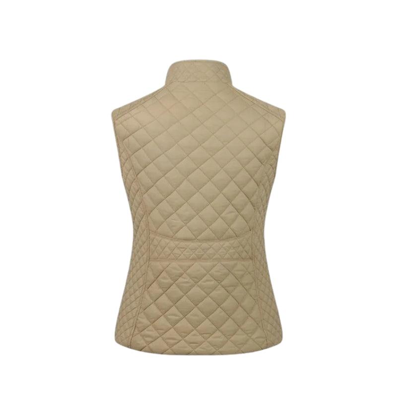 Women's Quilted Heated Vest with USB Charging & Zip Up | Winter
