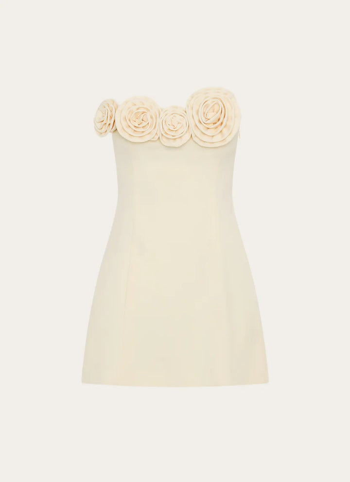 Women's Race Dress with 3D Rosette | Mini