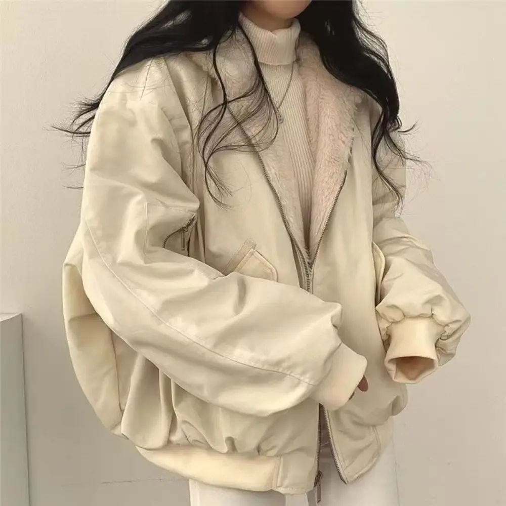 Women's Reversible Zip Hoodie | Oversized