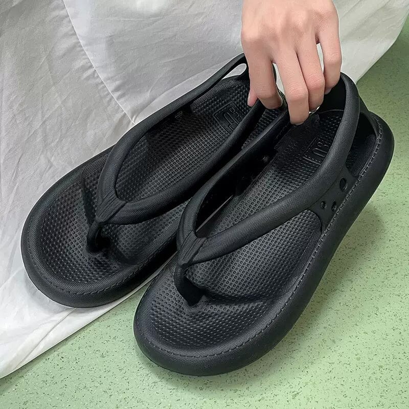 Women’s Sandals Chunky Thong with Thick Sole | Summer