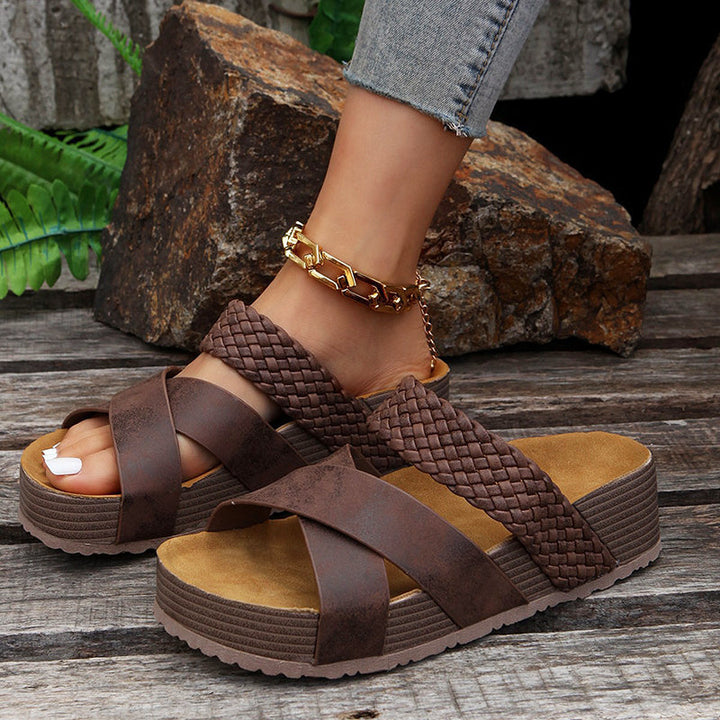 Women's Sandals Platform & Slide | Crisscross