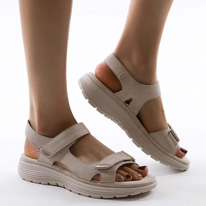 Women’s Sandals with Adjustable Straps & Chunky Sole | Walking
