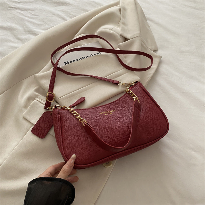 Women's Shoulder Bag with Chain Strap | Crossbody