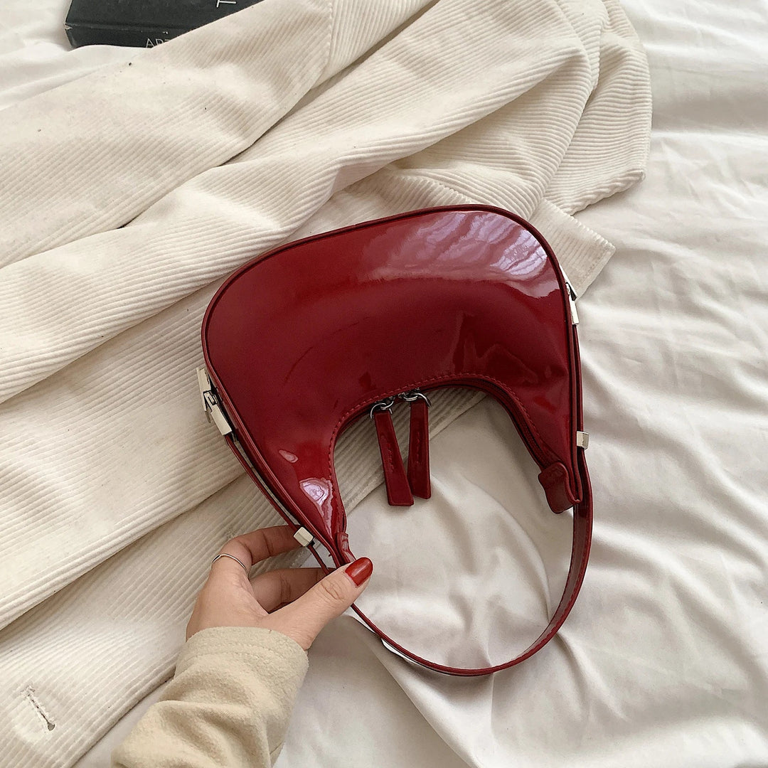 Women's Shoulder Bag with Zip Closure | Small