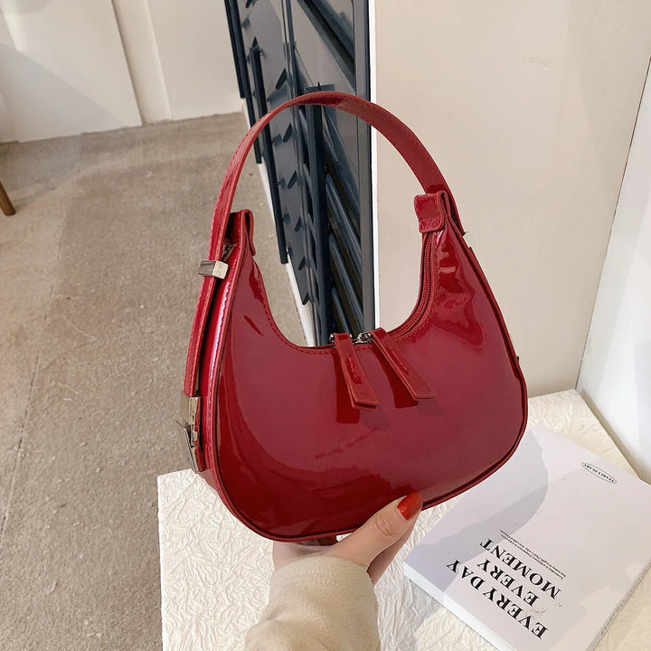 Women's Shoulder Bag with Zip Closure | Small