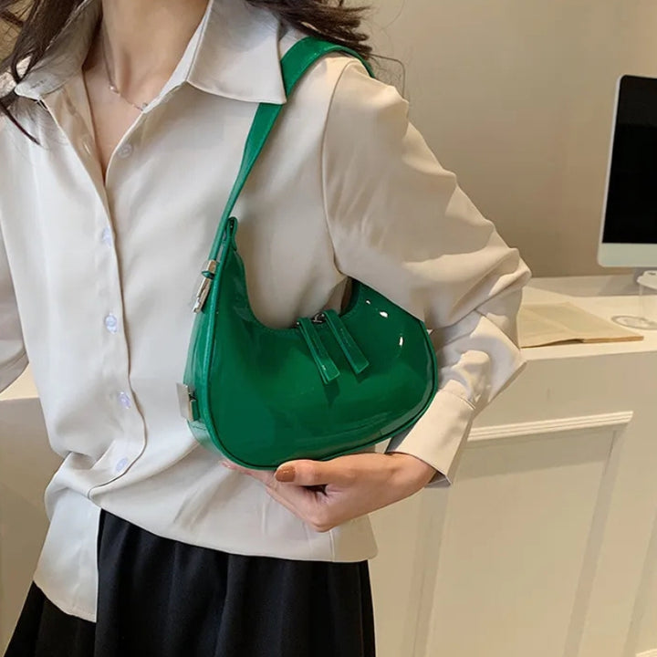 Women's Shoulder Bag with Zip Closure | Small