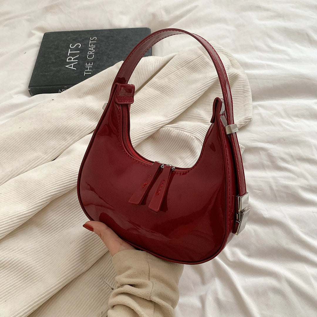Women's Shoulder Bag with Zip Closure | Small