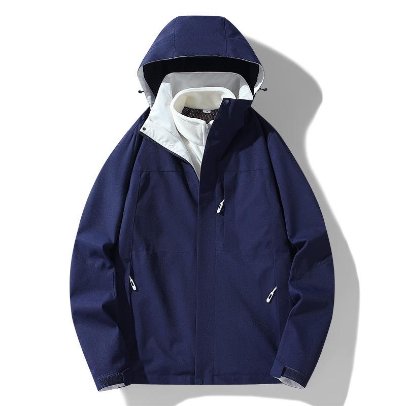 Women's Ski Jacket with Hood & Fleece Liner  | 3-in-1